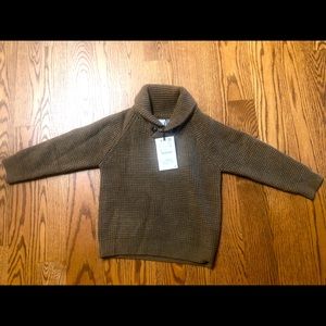 Zara boys cowl next sweater -NWT